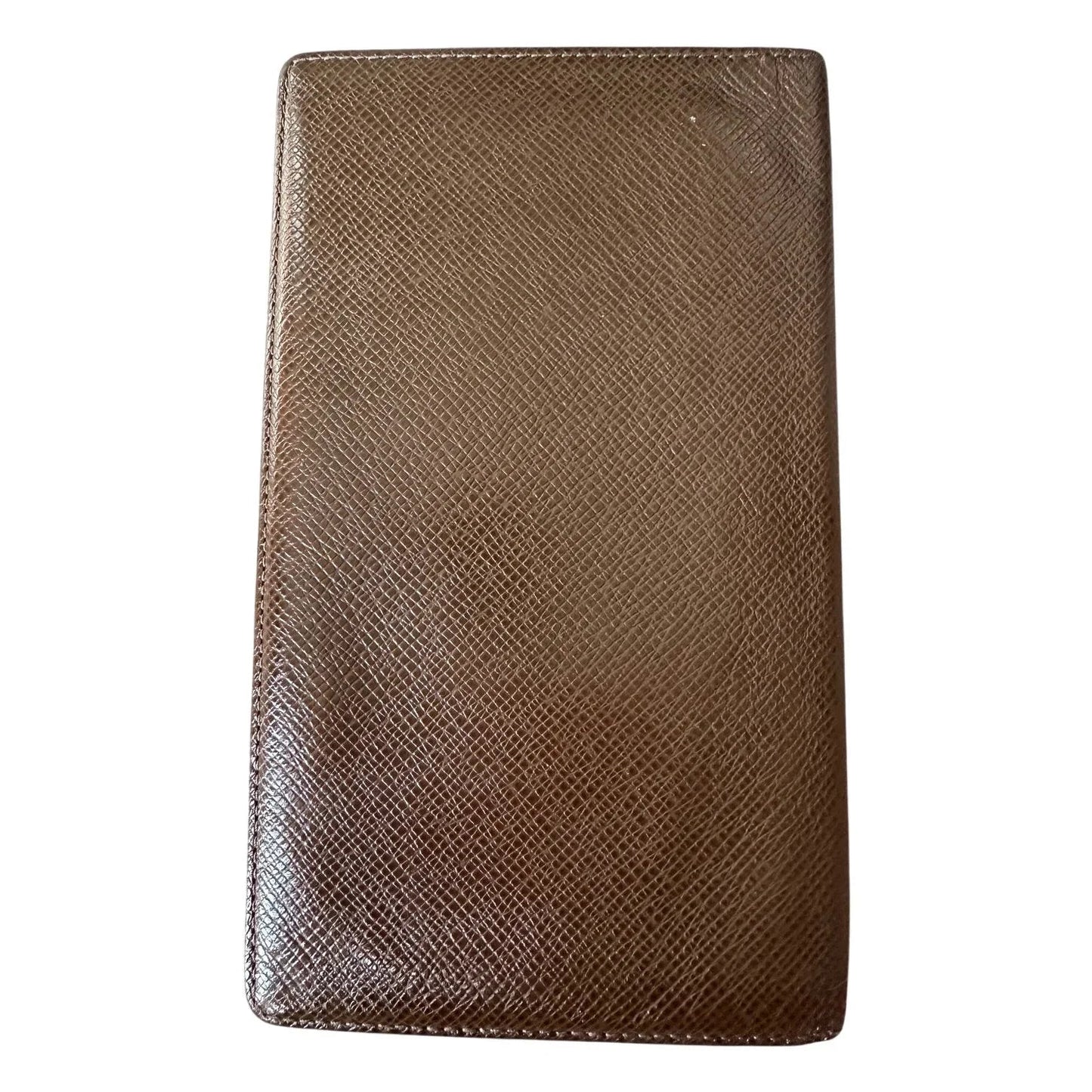 Louis Vuitton Paris Dark Brown Pebbled Leather Card Holder Wallet - Louis Vuitton - Mens Wallet - A+ Stuff