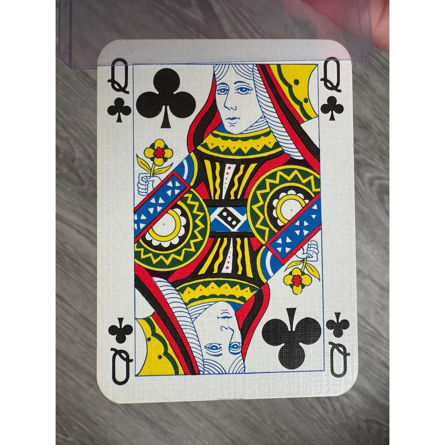 Louis Vuitton Queen of Clubs Playing Card with Protective Sleeve - Louis Vuitton x Takashi Murakami - Card Games - A+ Stuff