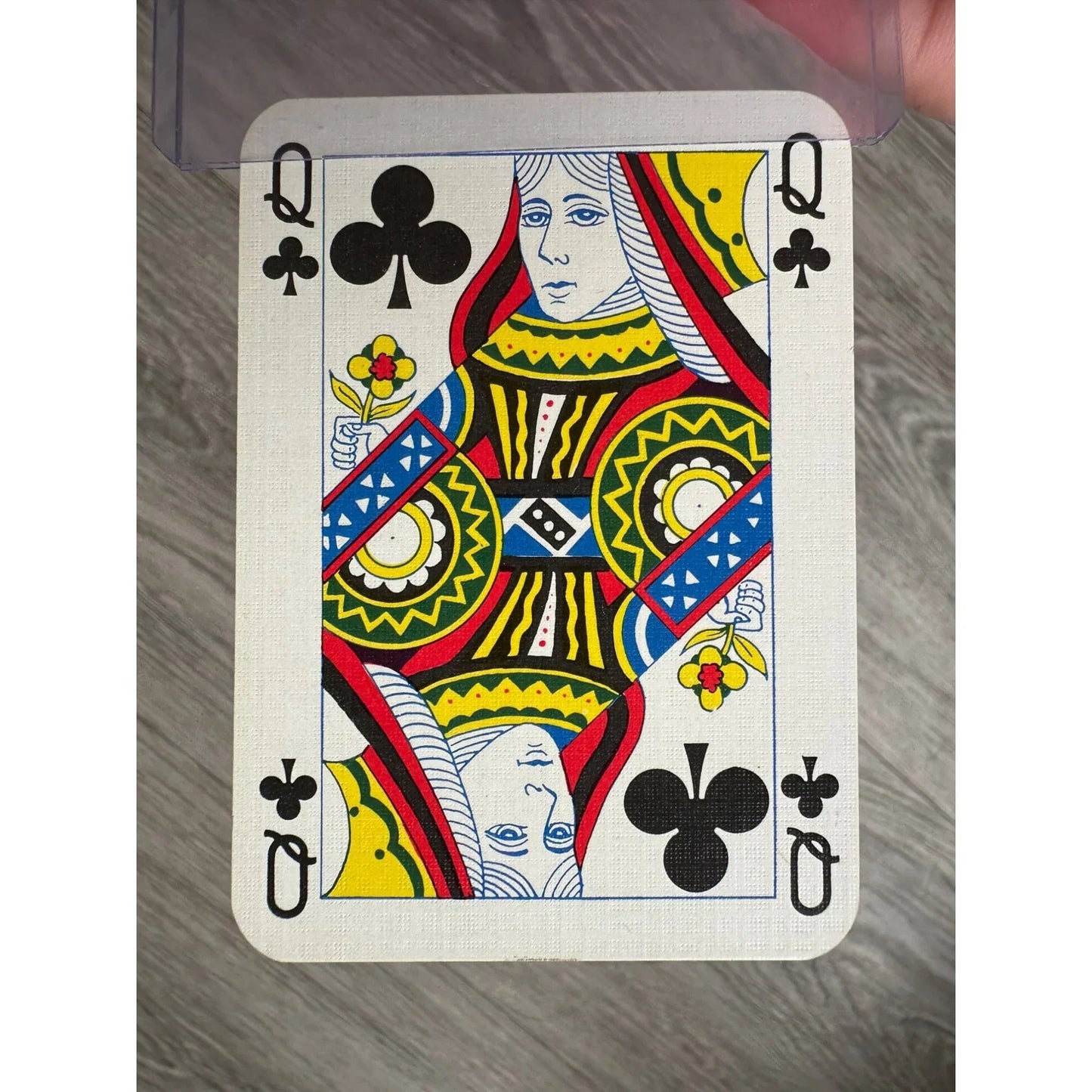 Louis Vuitton Queen of Clubs Playing Card with Protective Sleeve - Louis Vuitton x Takashi Murakami - Card Games - A+ Stuff