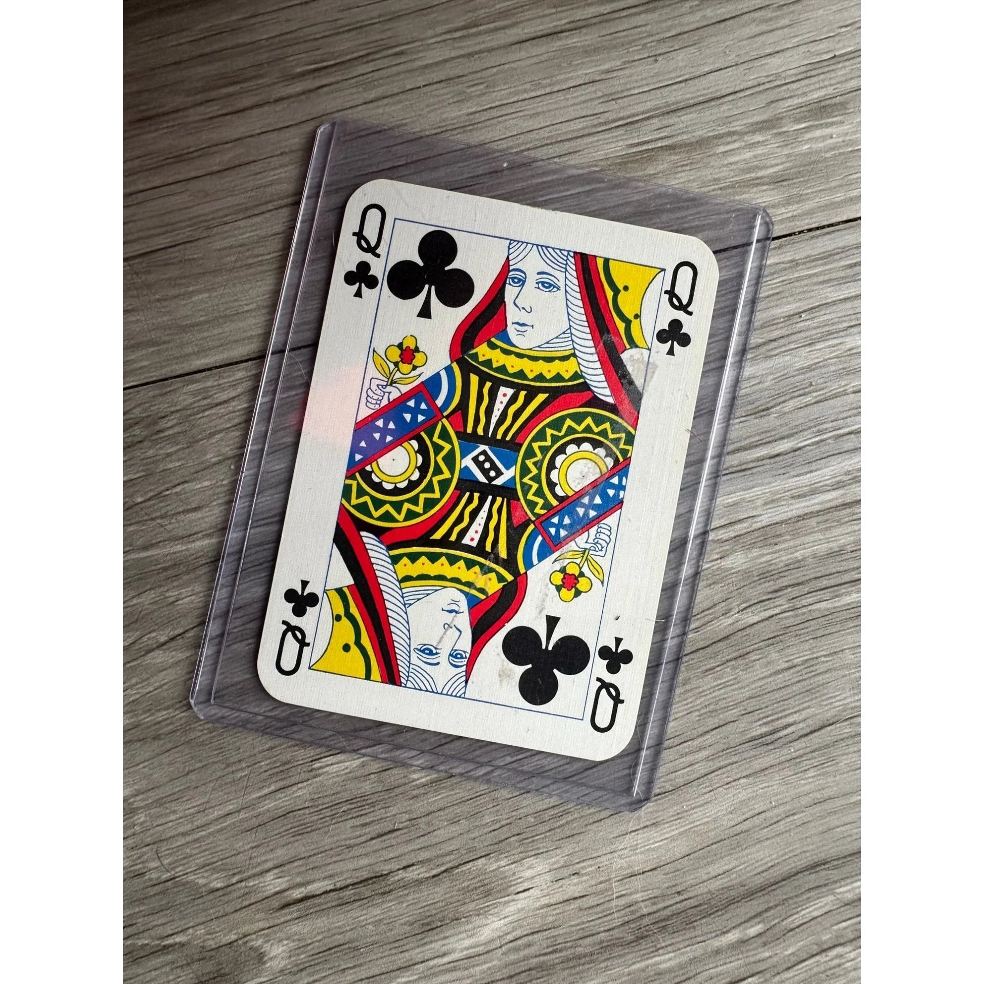 Louis Vuitton Queen of Clubs Playing Card with Protective Sleeve - Louis Vuitton x Takashi Murakami - Card Games - A+ Stuff