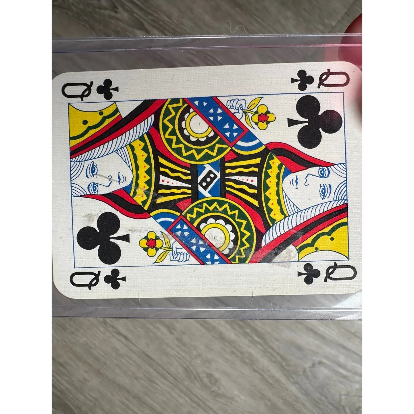 Louis Vuitton Queen of Clubs Playing Card with Protective Sleeve - Louis Vuitton x Takashi Murakami - Card Games - A+ Stuff