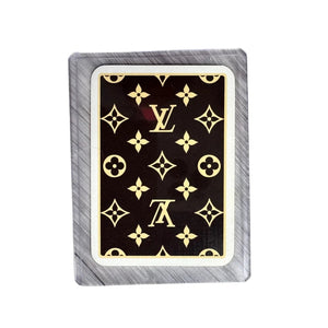 Louis Vuitton Queen of Clubs Playing Card with Protective Sleeve