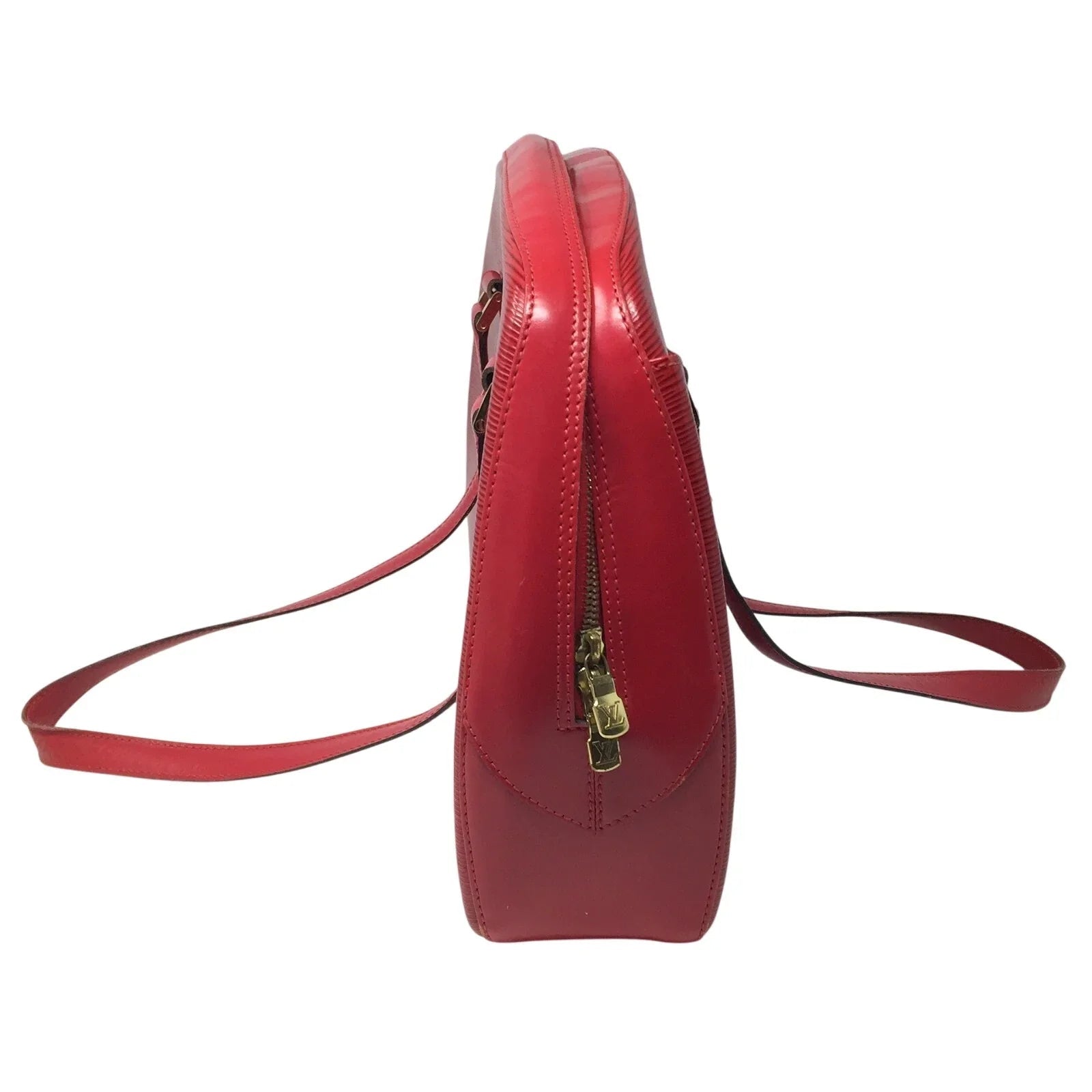 Louis Vuitton Red Leather Epi Voltaire Shoulder Bag - Louis Vuitton - Shoulder Bag - A+ Stuff