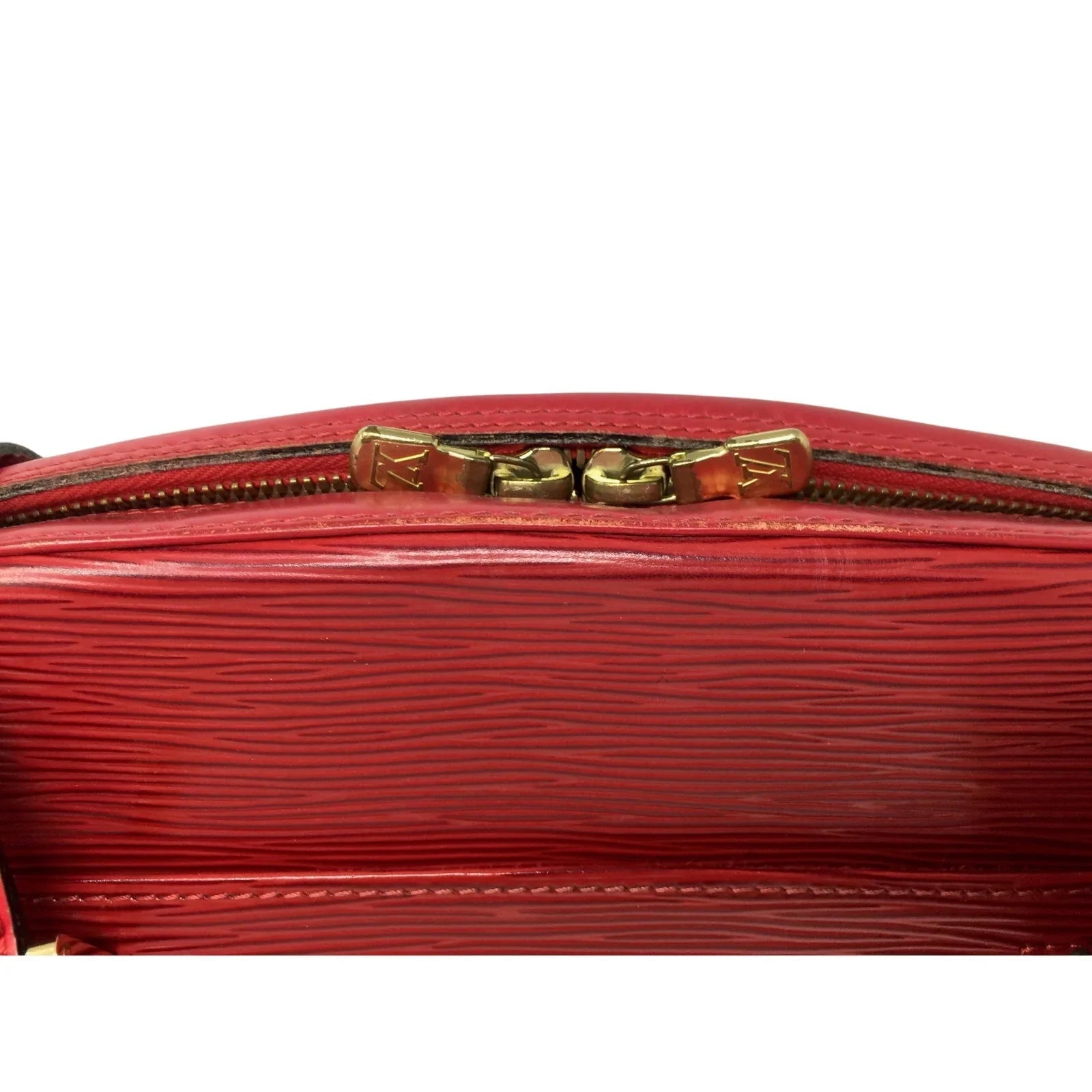 Louis Vuitton Red Leather Epi Voltaire Shoulder Bag - Louis Vuitton - Shoulder Bag - A+ Stuff