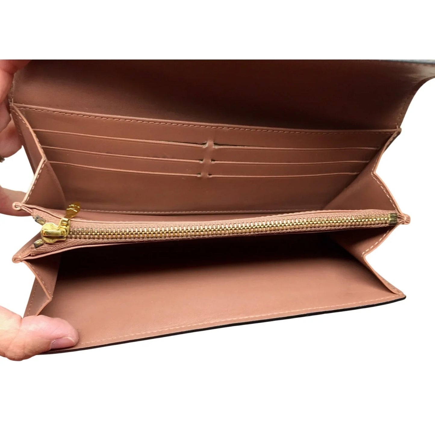 Louis Vuitton Vernis Monogram Sarah Long Wallet - Bronze / Mustard - Louis Vuitton - Long Wallet - A+ Stuff