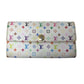 Louis Vuitton White Multicolor Takashi Murakami Long Wallet - Louis Vuitton - Wallet - A+ Stuff