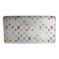 Louis Vuitton White Multicolor Takashi Murakami Long Wallet - Louis Vuitton - Wallet - A+ Stuff