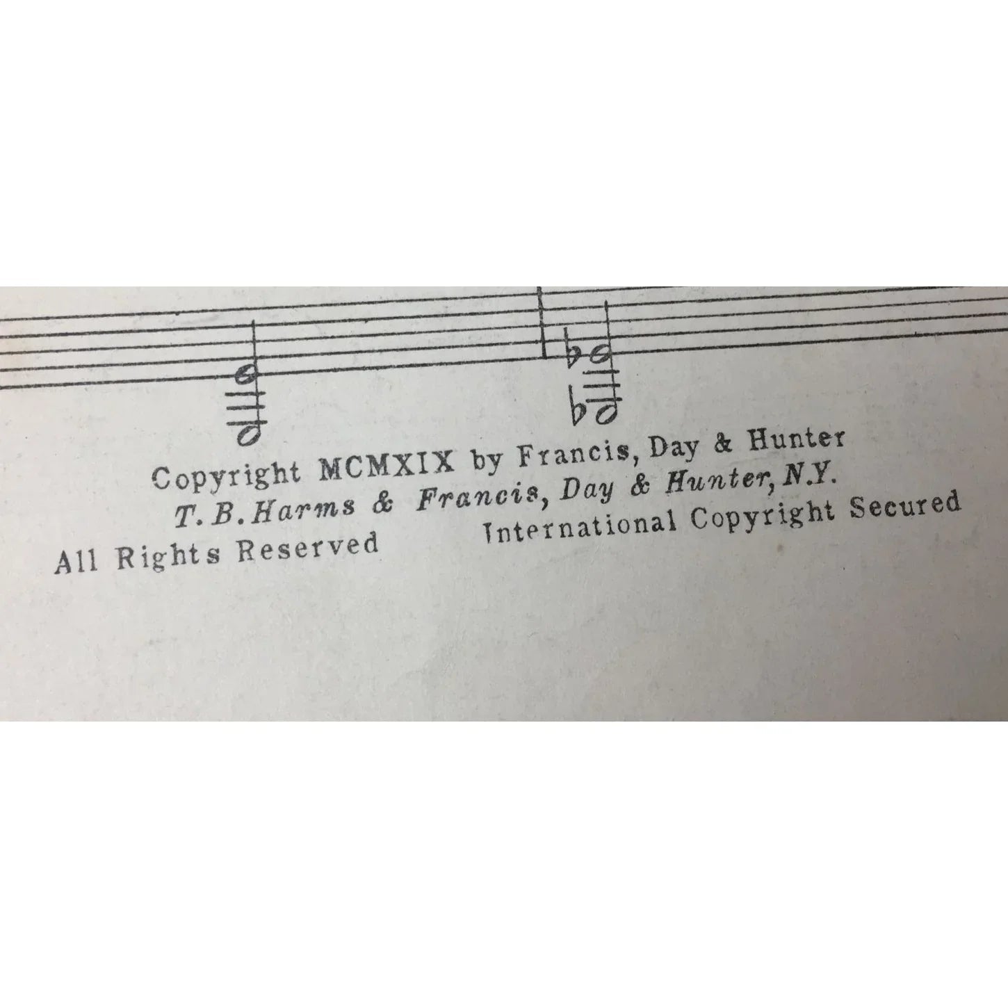 ''LOVE SENDS A LITTLE GIFT OF ROSES'' VINTAGE SHEET MUSIC - A+ Stuff - Sheet Music - A+ Stuff