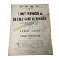 ''LOVE SENDS A LITTLE GIFT OF ROSES'' VINTAGE SHEET MUSIC - A+ Stuff - Sheet Music - A+ Stuff