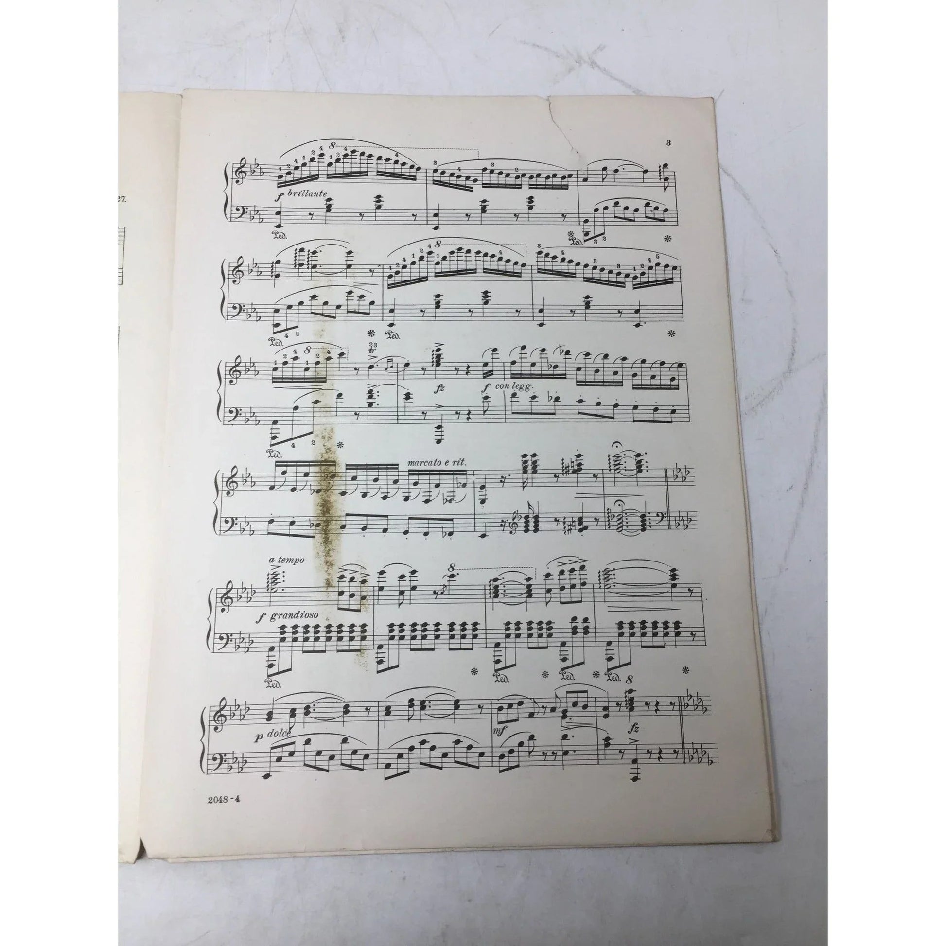 ''LOVE SONG'' OP 227 BY CARL HEINS 2048 Sheet Music Book - A+ Stuff - SHEET MUSIC - A+ Stuff