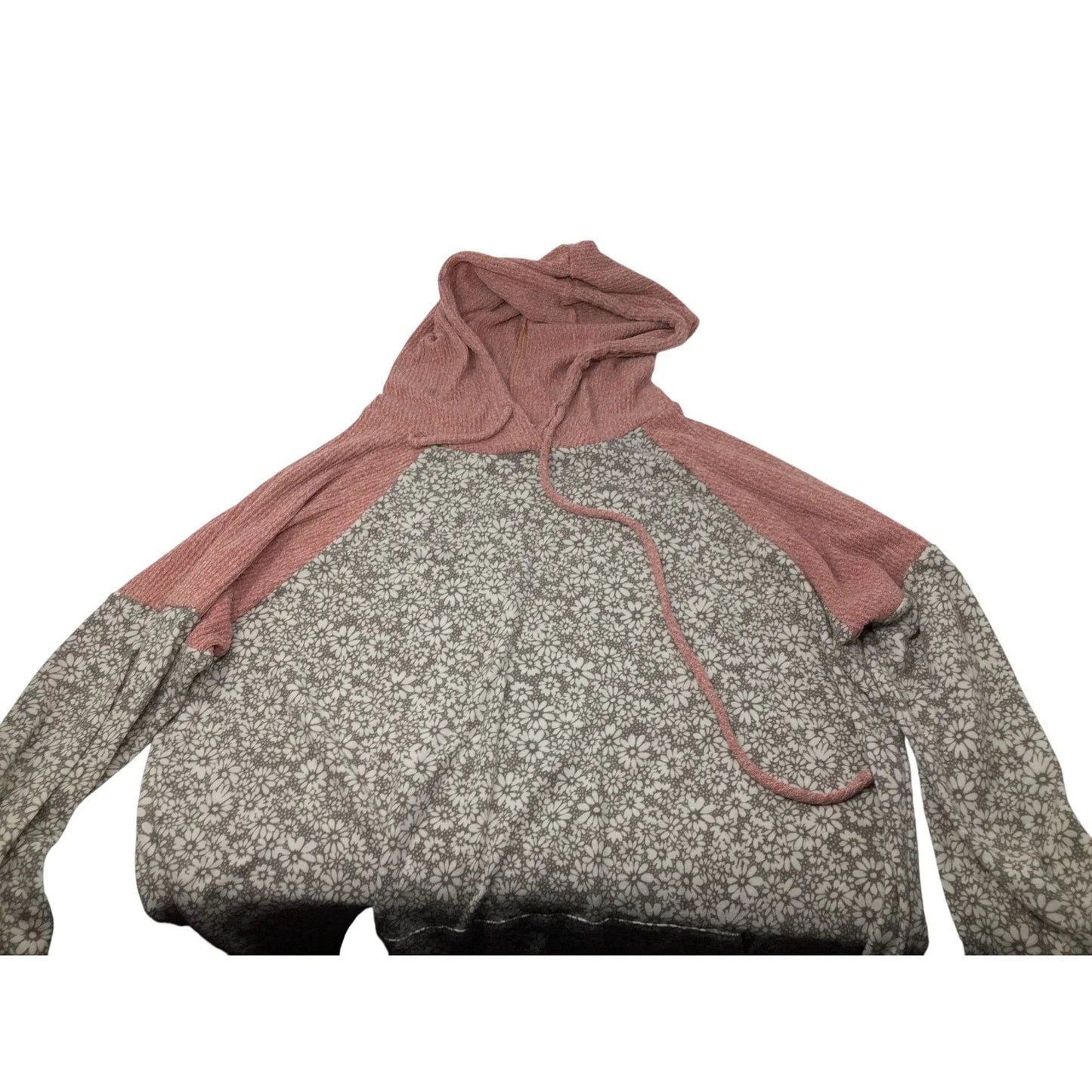 ''Lovely J'' Womens Flower Patterned Hoodie Size 2XL - lovely j - Shirts & Tops - A+ Stuff