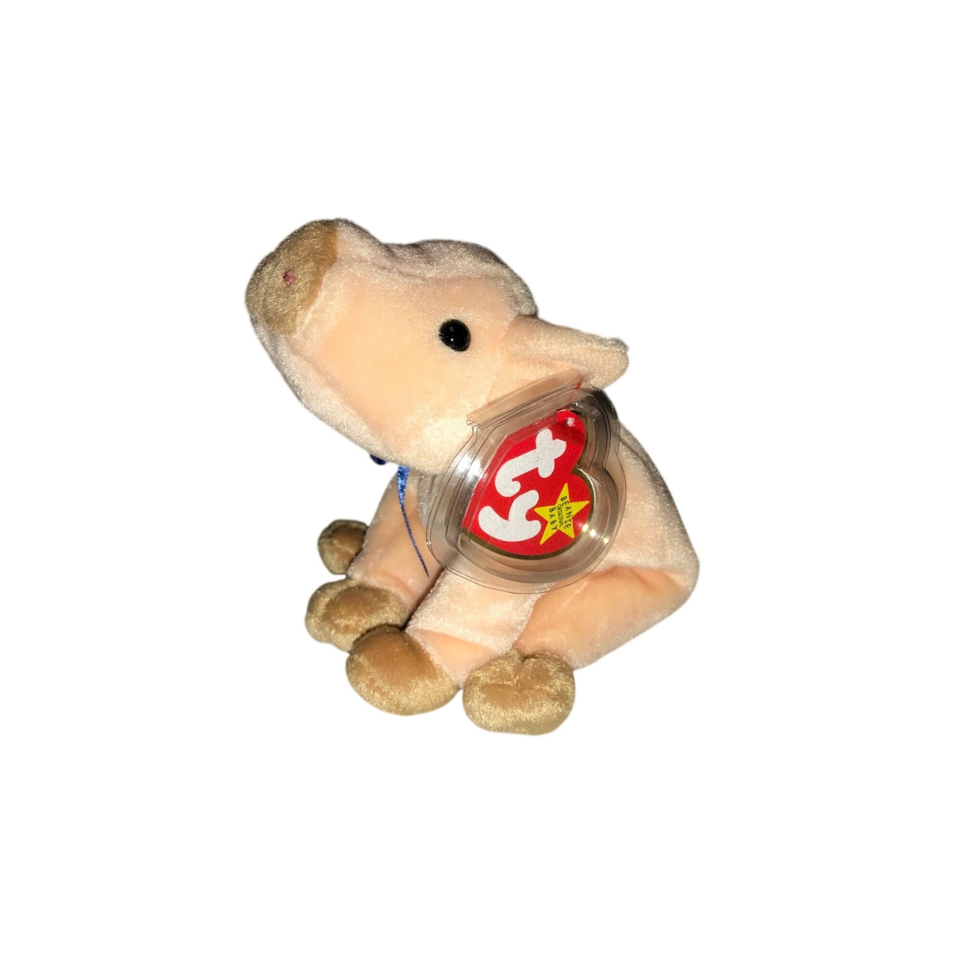 1999 Knuckles the Pig Beanie Baby TY Beanie Baby  A+ Stuff Plush Toys / Stuffed Animals