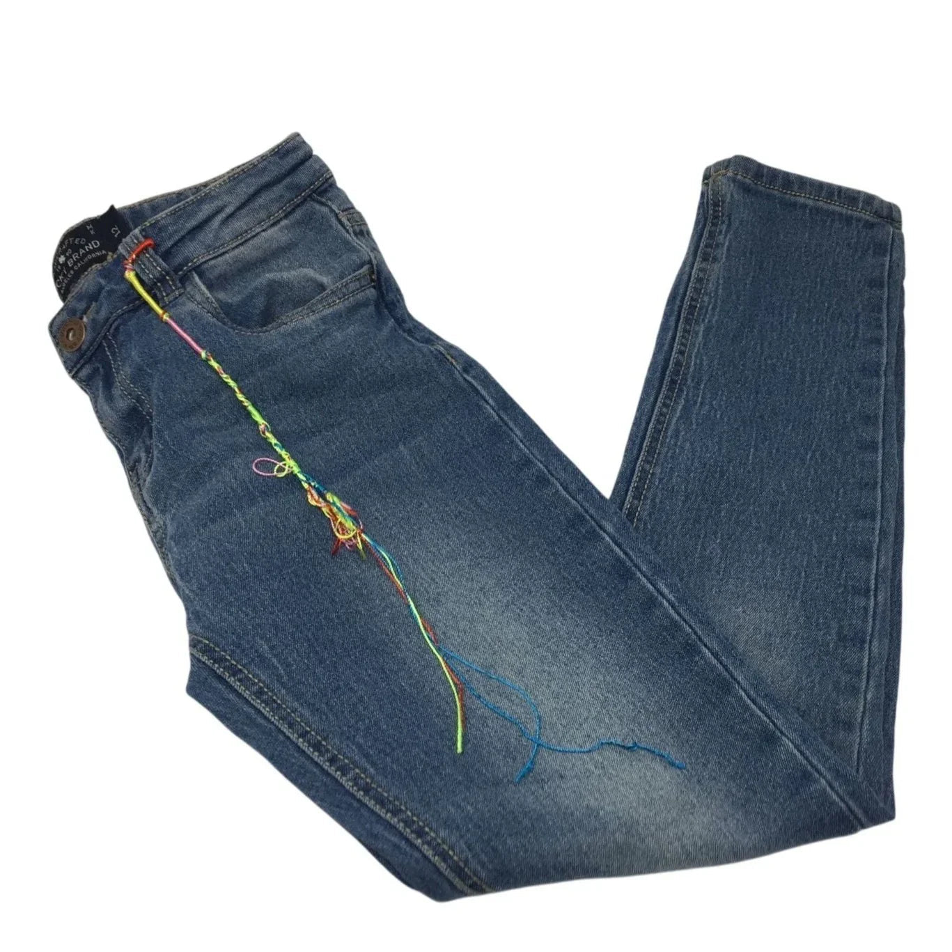 LUCKY BRAND ZOE SKINNY SIZE 12 GIRLS BLUE JEANS - LUCKY BRAND - Pants - A+ Stuff