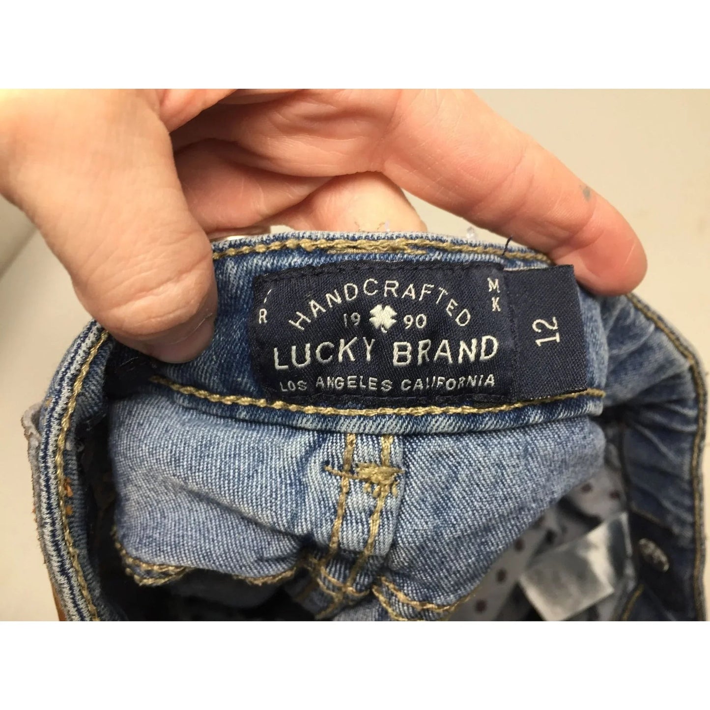 LUCKY BRAND ZOE SKINNY SIZE 12 GIRLS BLUE JEANS - LUCKY BRAND - Pants - A+ Stuff