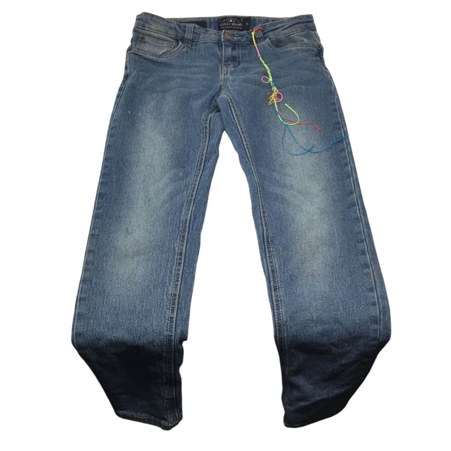 LUCKY BRAND ZOE SKINNY SIZE 12 GIRLS BLUE JEANS - LUCKY BRAND - Pants - A+ Stuff