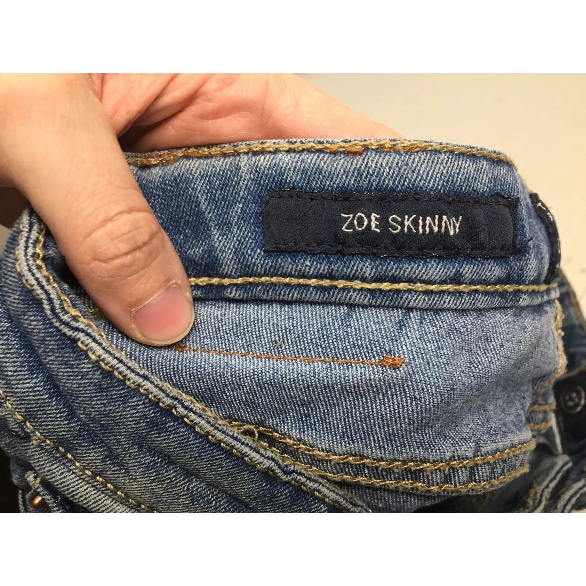 LUCKY BRAND ZOE SKINNY SIZE 12 GIRLS BLUE JEANS - LUCKY BRAND - Pants - A+ Stuff