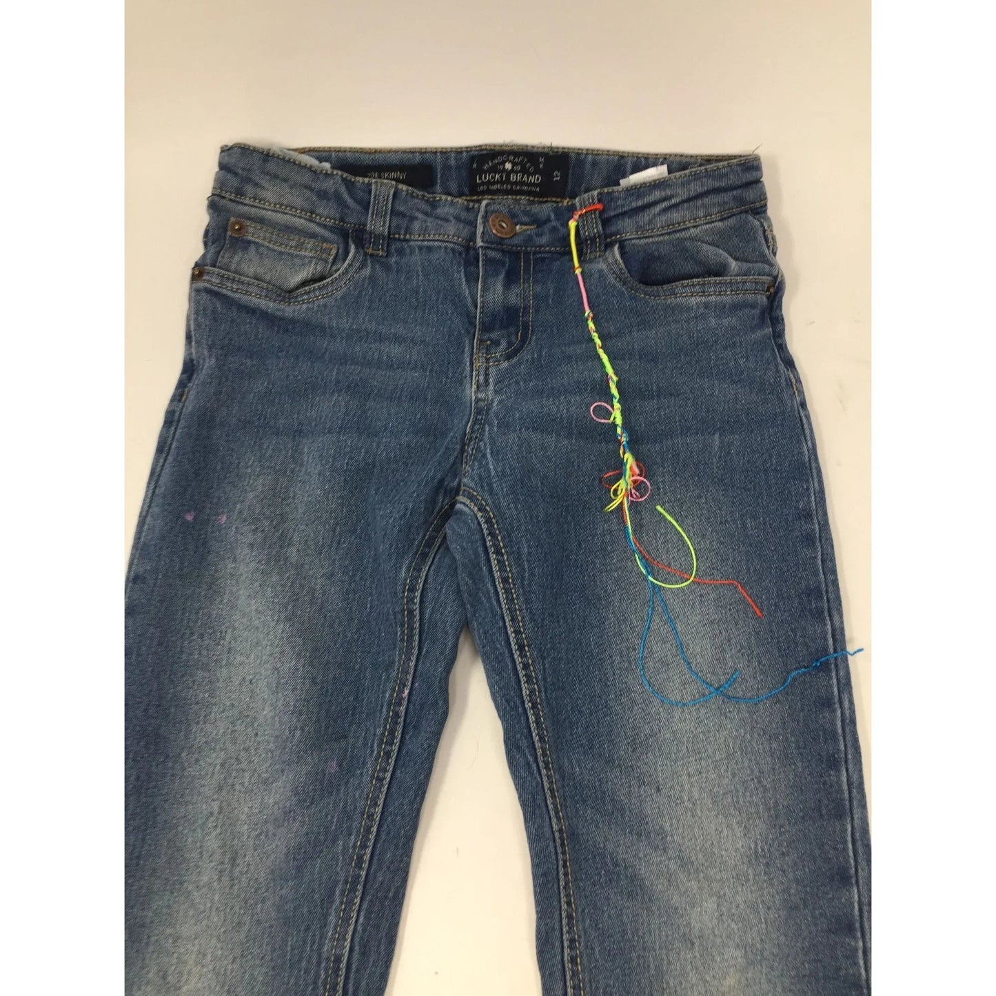 LUCKY BRAND ZOE SKINNY SIZE 12 GIRLS BLUE JEANS - LUCKY BRAND - Pants - A+ Stuff