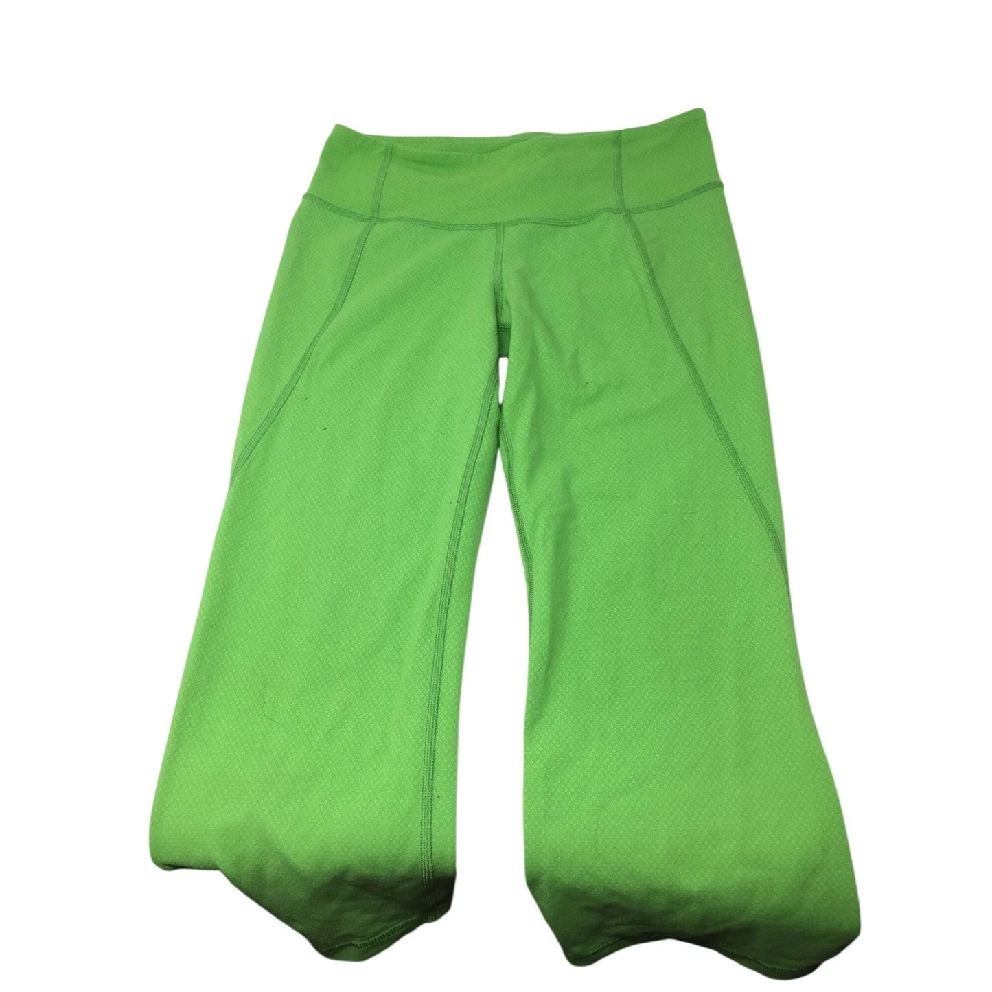 Lululemon Green Gather & Crow Crop Athletic Capri Leggings Size 4 - lululemon - Pants - A+ Stuff