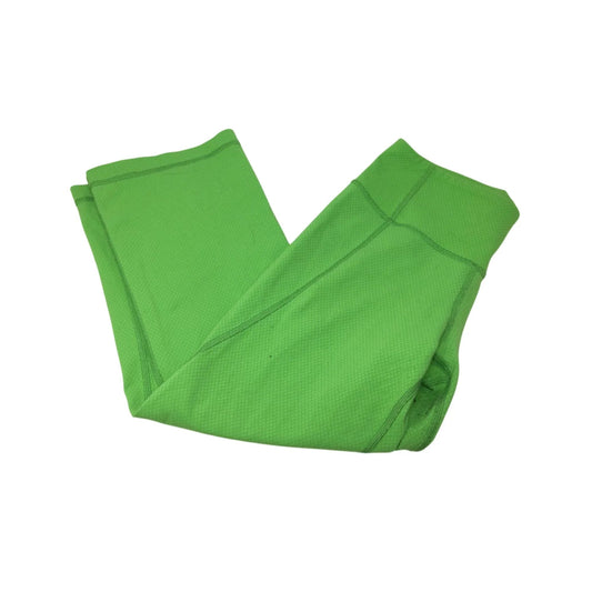 Lululemon Green Gather & Crow Crop Athletic Capri Leggings Size 4 - lululemon - Pants - A+ Stuff