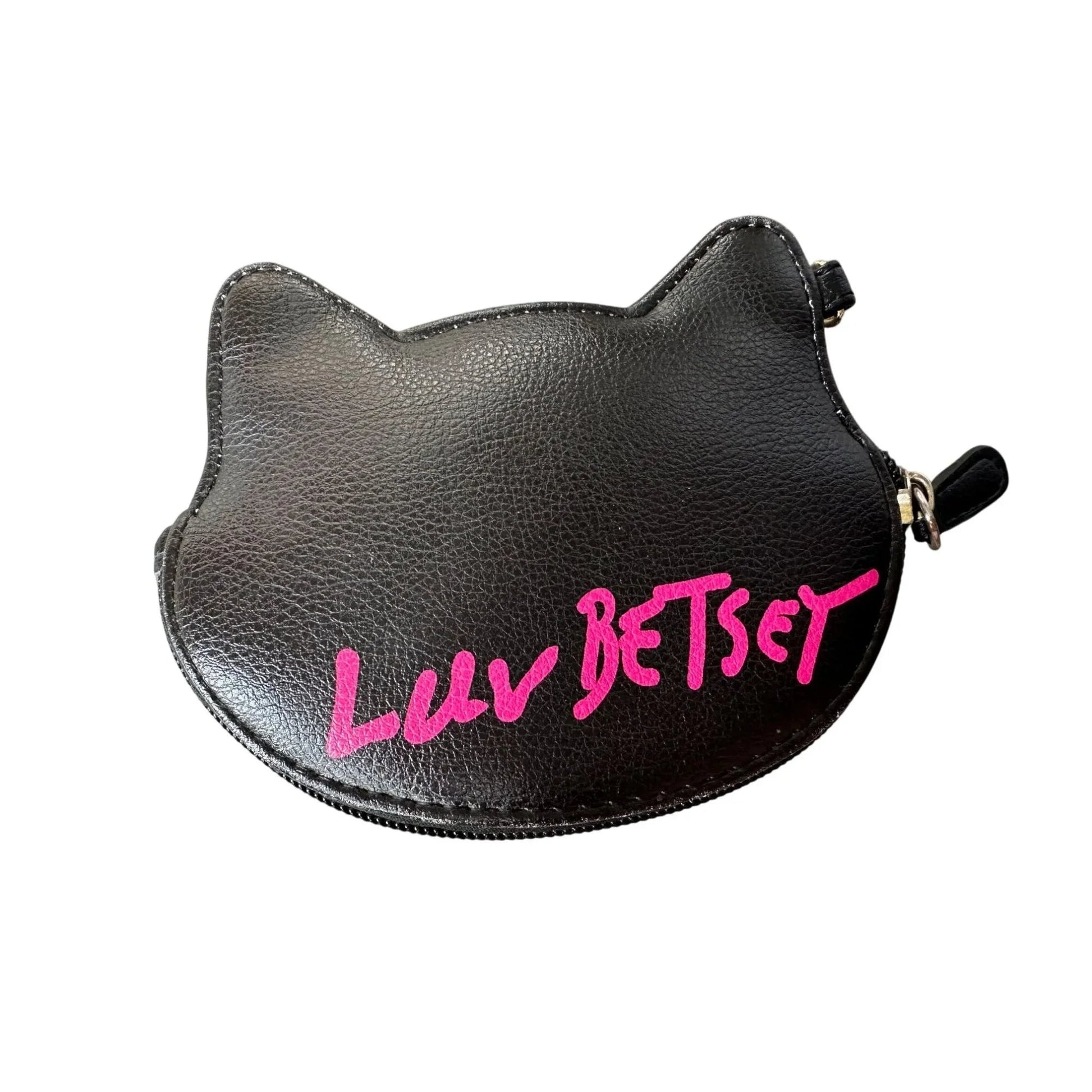 LUV BETSEY By Betsey Johnson Black and White Cat Purse/Wristlet - LUV BETSEY By Betsey Johnson - Luggage & Bags - A+ Stuff