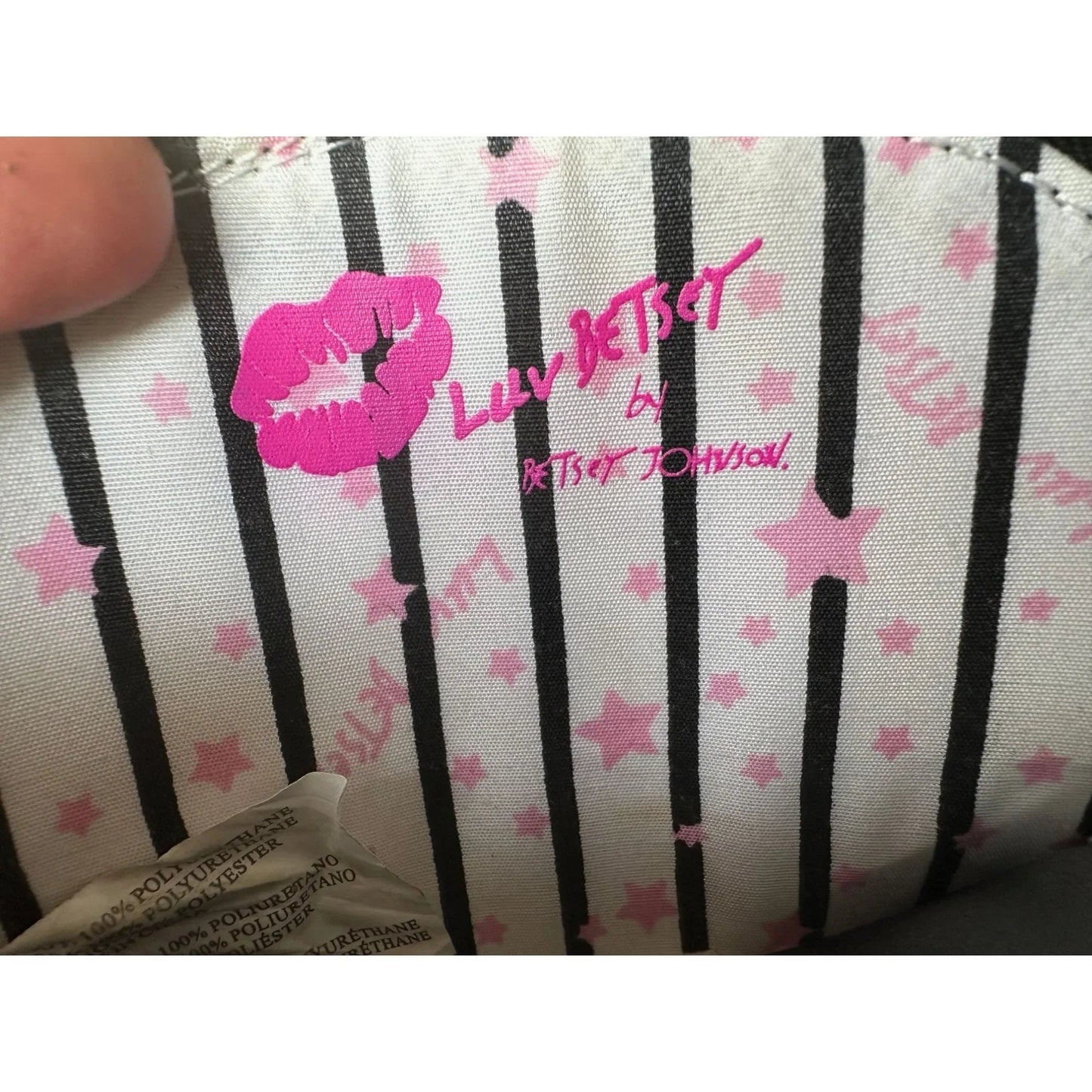 LUV BETSEY By Betsey Johnson Black and White Cat Purse/Wristlet - LUV BETSEY By Betsey Johnson - Luggage & Bags - A+ Stuff