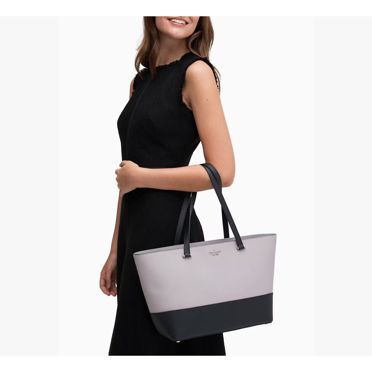 Kate Spade Medium Kristen Top Zip Color Block Tote