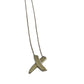 Tiffany & Co. Paloma Picasso Graffiti X Necklace Sterling 16" Tiffany & Co.  A+ Stuff Necklace with Pendant