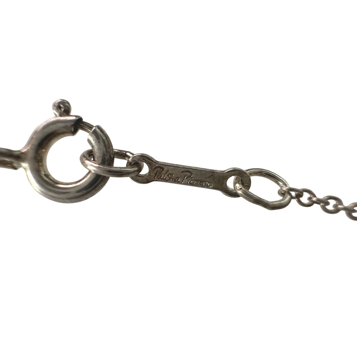 Tiffany & Co. Paloma Picasso Graffiti X Necklace Sterling 16" Tiffany & Co.  A+ Stuff Necklace with Pendant