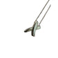 Tiffany & Co. Paloma Picasso Graffiti X Necklace Sterling 16" Tiffany & Co.  A+ Stuff Necklace with Pendant
