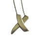 Tiffany & Co. Paloma Picasso Graffiti X Necklace Sterling 16" Tiffany & Co.  A+ Stuff Necklace with Pendant