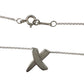 Tiffany & Co. Paloma Picasso Graffiti X Necklace Sterling 16" Tiffany & Co.  A+ Stuff Necklace with Pendant