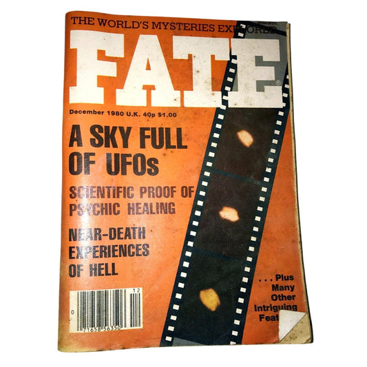 Fate Magazine December 1980 The World's Mysteries Explored UFOs