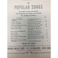 Vintage Copy of Rainbow Album of Popular Songs, Book Three A+ Stuff  A+ Stuff Sheet Music