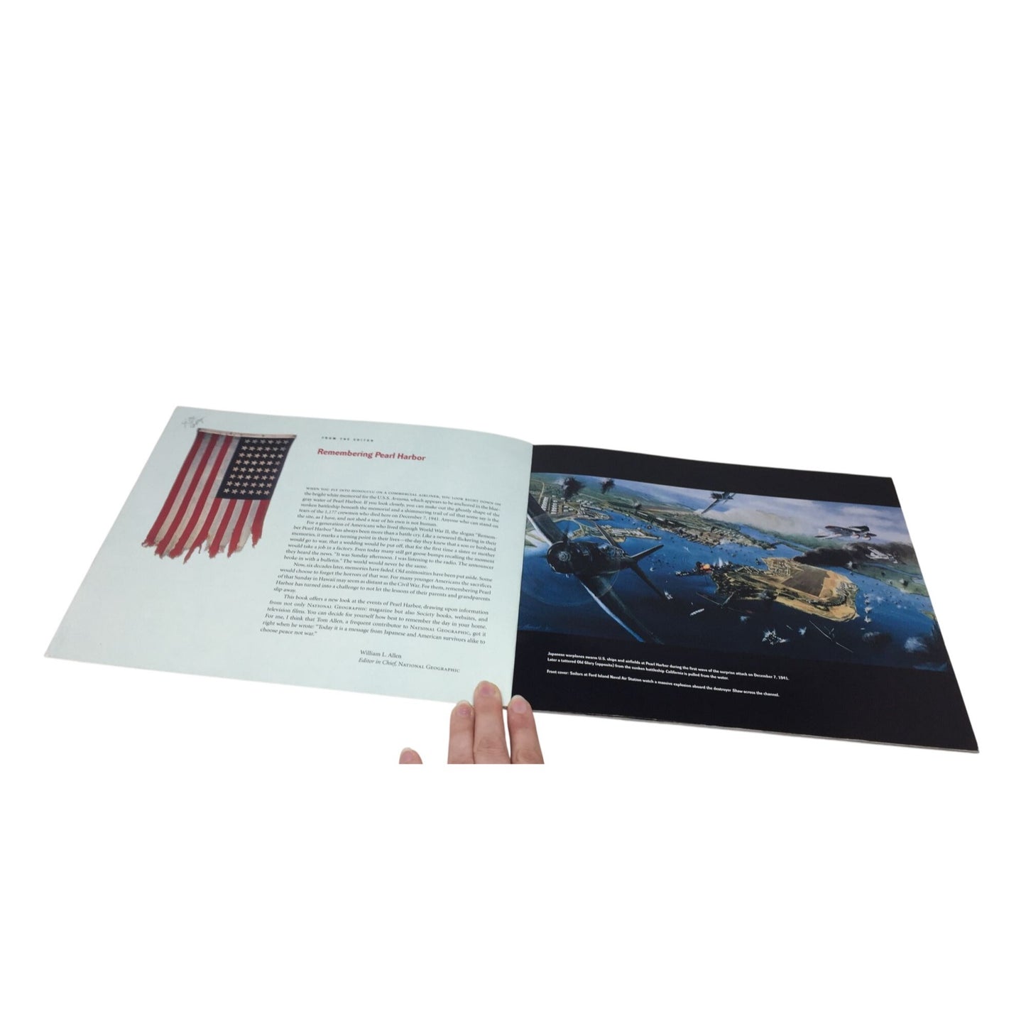 National Geographic Pearl Harbor Collector's Edition Paperback Publication. - A+ Stuff