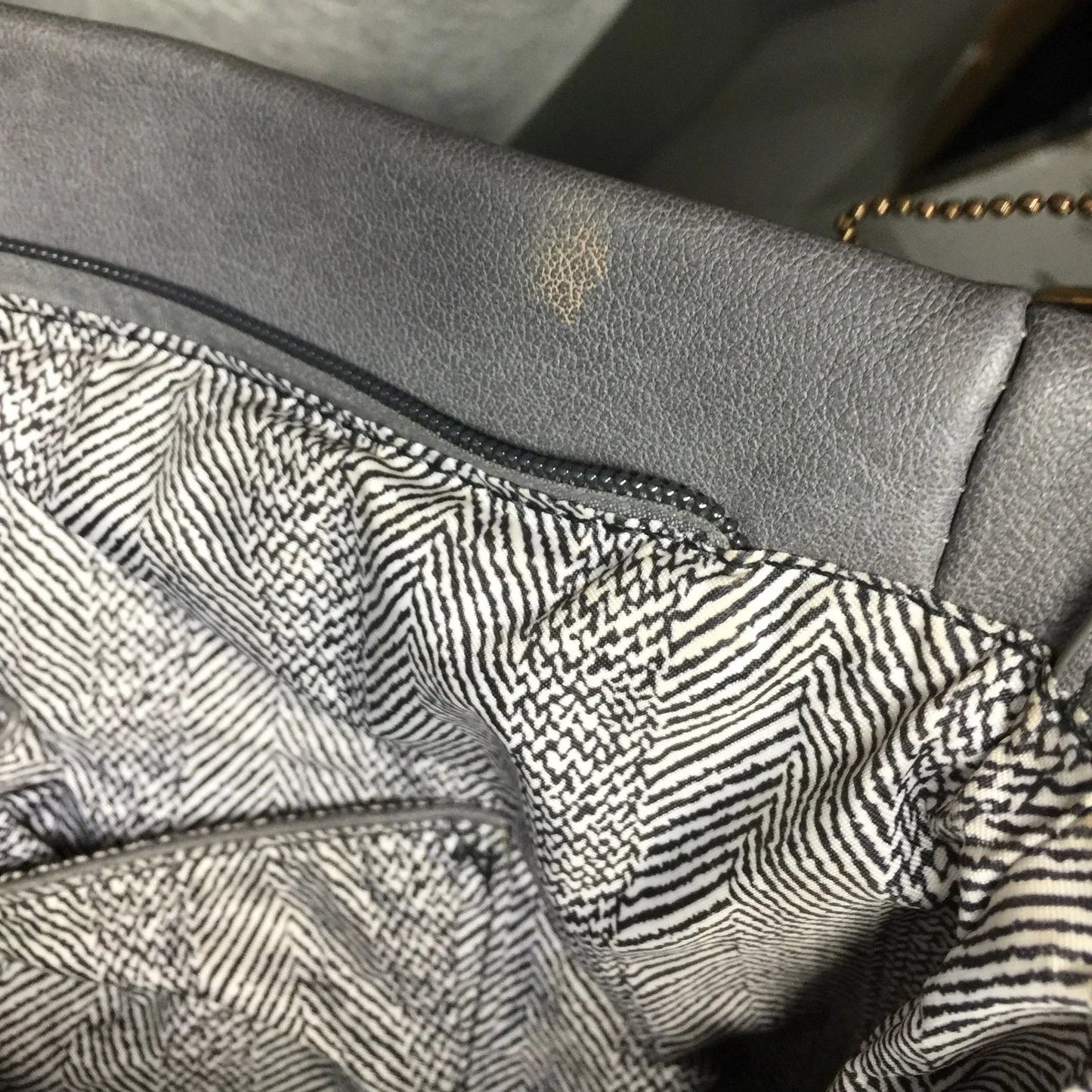 Madison West Distressed Gray Hobo Bag - Madison West - Hobo Bag - A+ Stuff