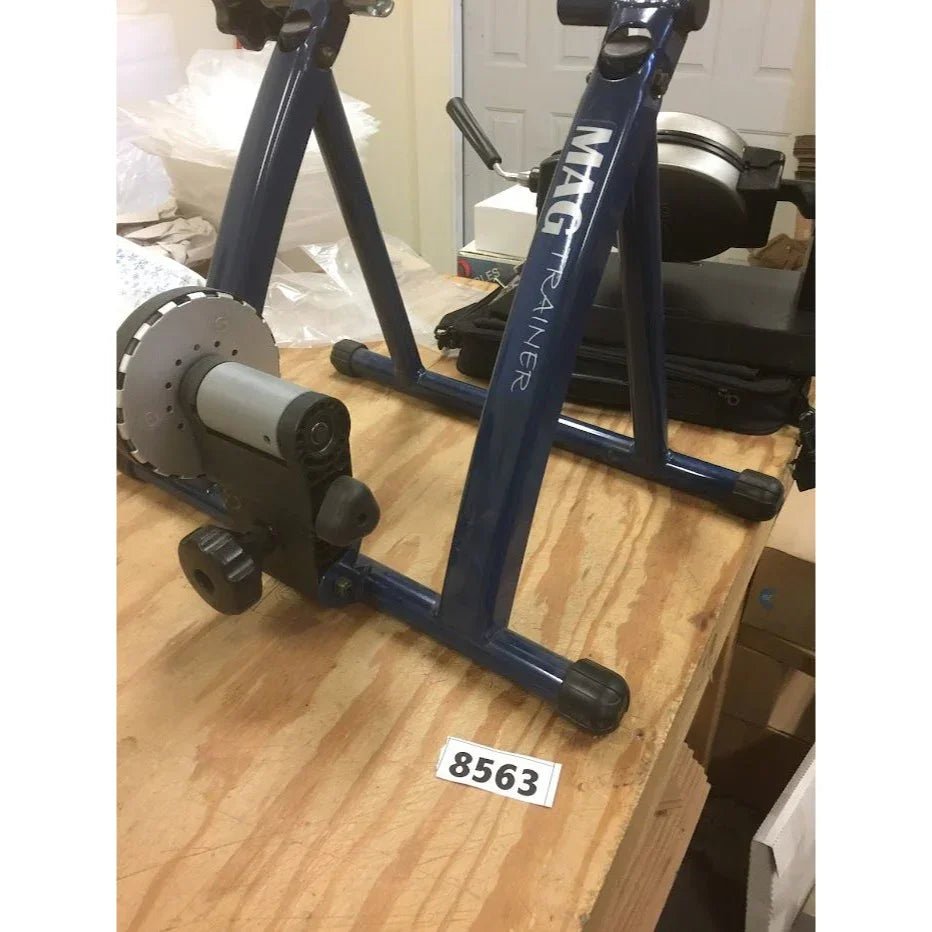 MAG Trainer - indoor bicycle Mag Trainer - magnetic resistance levels - exercise - sports - bike riding stationary - As shown (no manual or - A+ Stuff