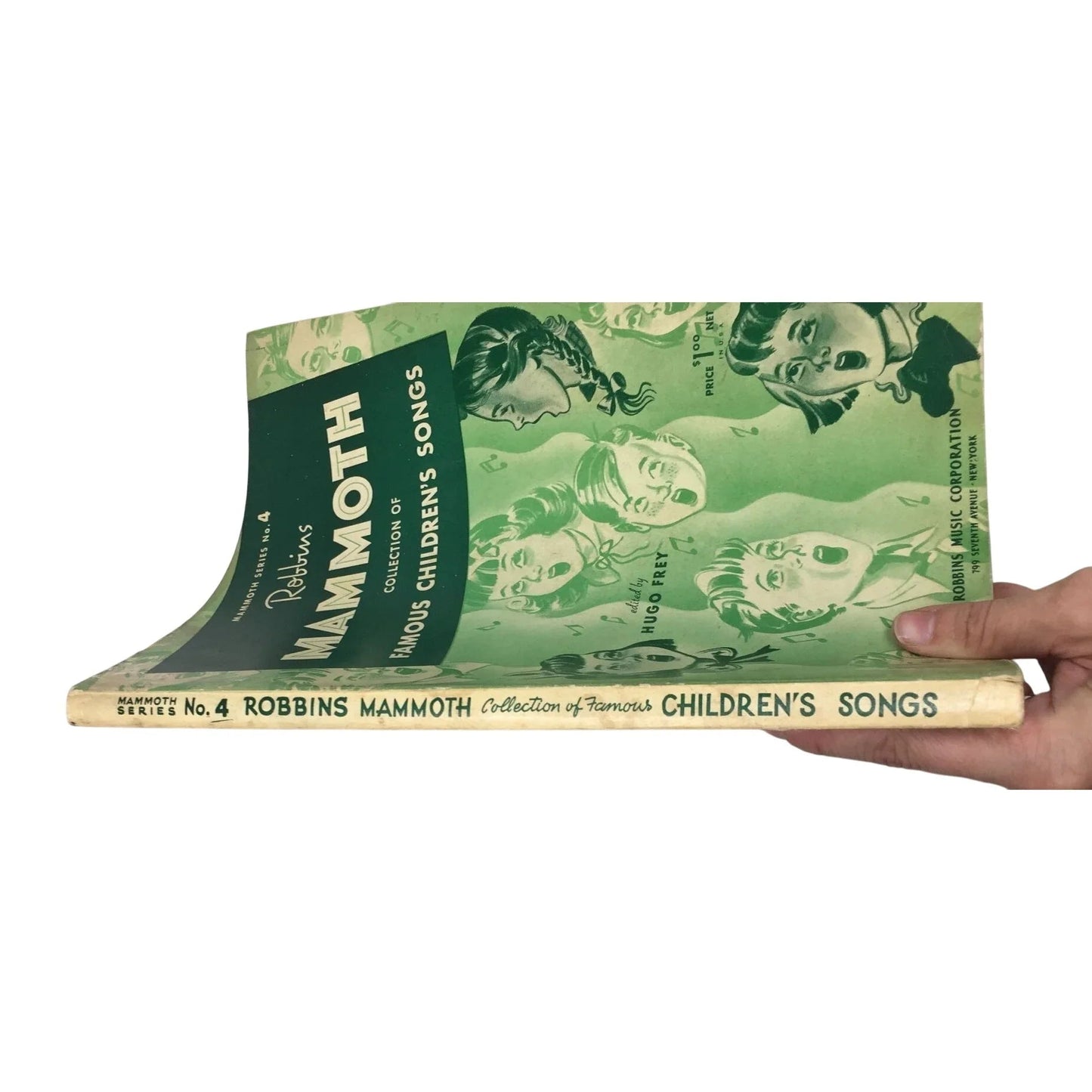 Mammoth Series No 4 Robbins Mammoth Collection of Famous Children's Songs - A+ Stuff - Sheet Music - A+ Stuff