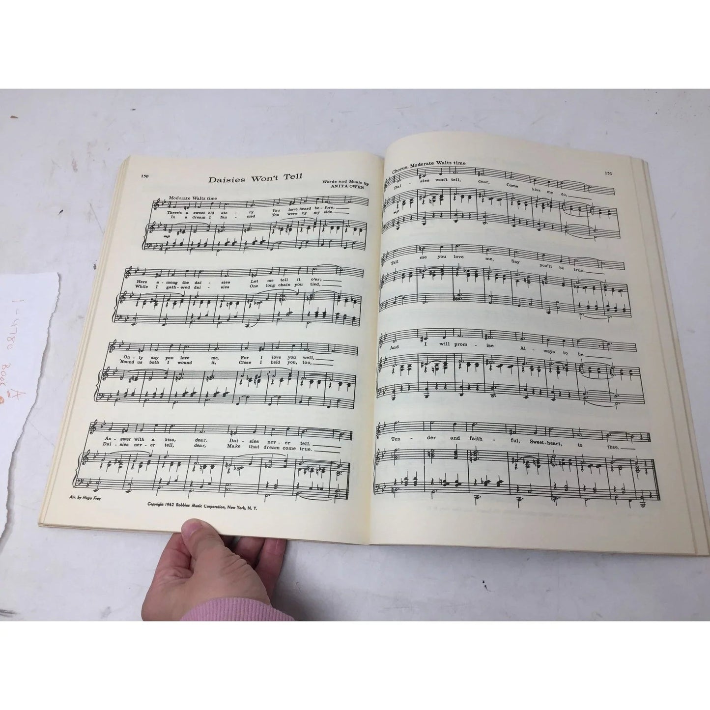 Mammoth Series No. 7 Robbins Mammoth Collection of Songs of The Gay Nineties - A+ Stuff - SHEET MUSIC - A+ Stuff