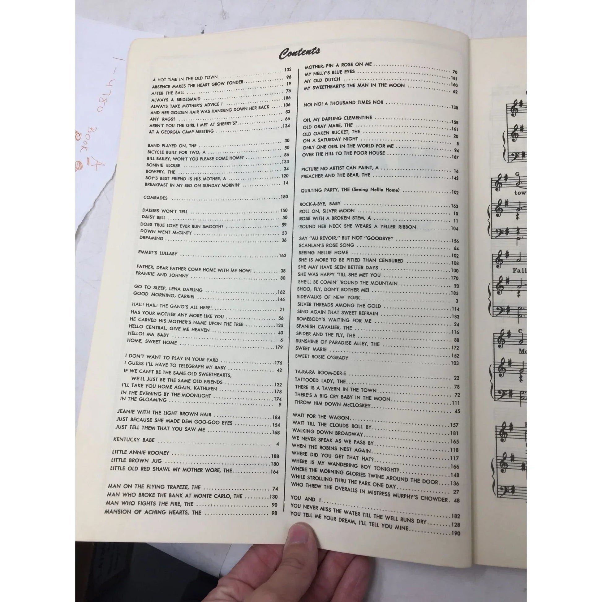 Mammoth Series No. 7 Robbins Mammoth Collection of Songs of The Gay Nineties - A+ Stuff - SHEET MUSIC - A+ Stuff