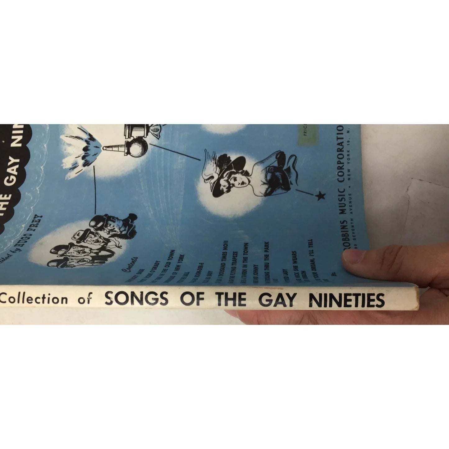 Mammoth Series No. 7 Robbins Mammoth Collection of Songs of The Gay Nineties - A+ Stuff - SHEET MUSIC - A+ Stuff