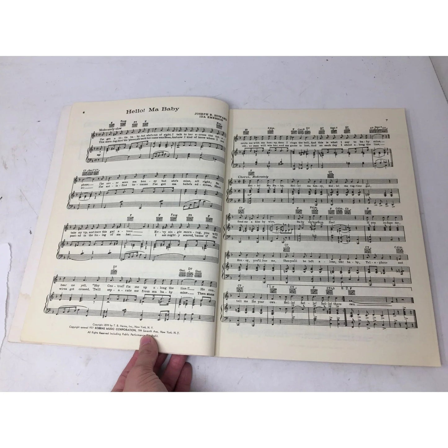Mammoth Series No. 7 Robbins Mammoth Collection of Songs of The Gay Nineties - A+ Stuff - SHEET MUSIC - A+ Stuff