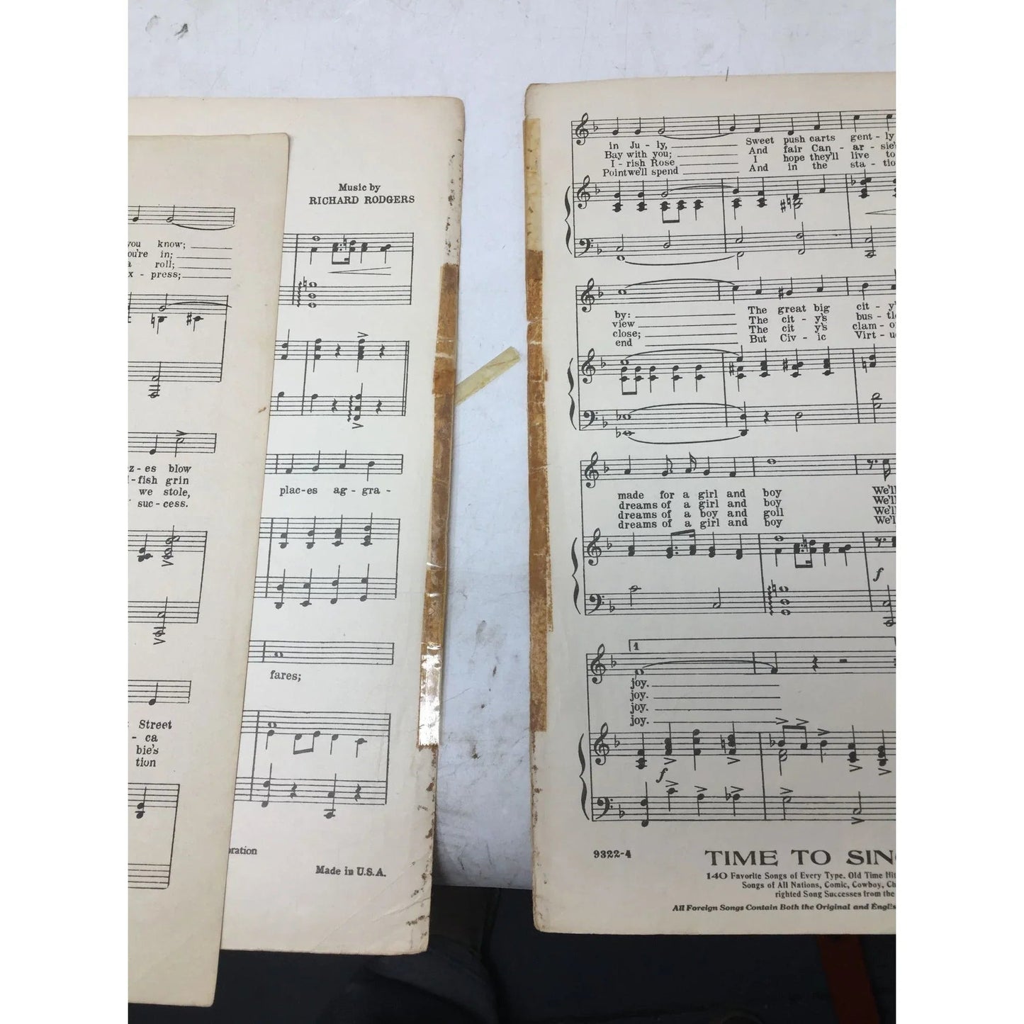 ''Manhattan'' by Lorenz Hart and Richard Rodgers - A+ Stuff - SHEET MUSIC - A+ Stuff