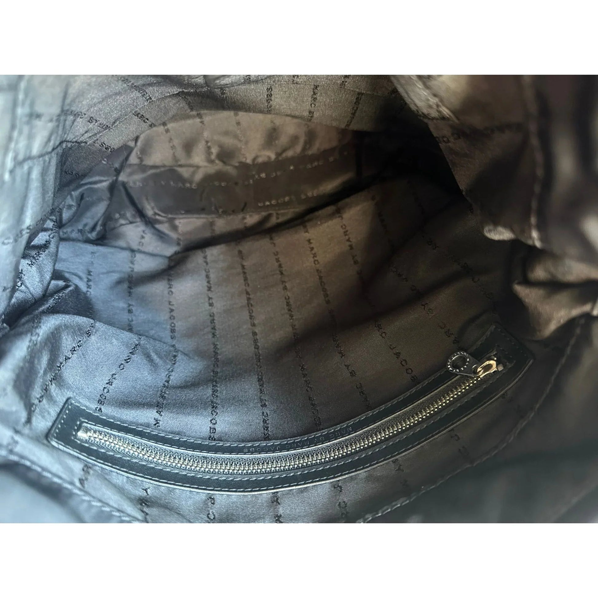 Marc by Marc Jacobs Black Nylon Tote with Leather Handle and Accents - Marc by Marc Jacobs - tote bag - A+ Stuff