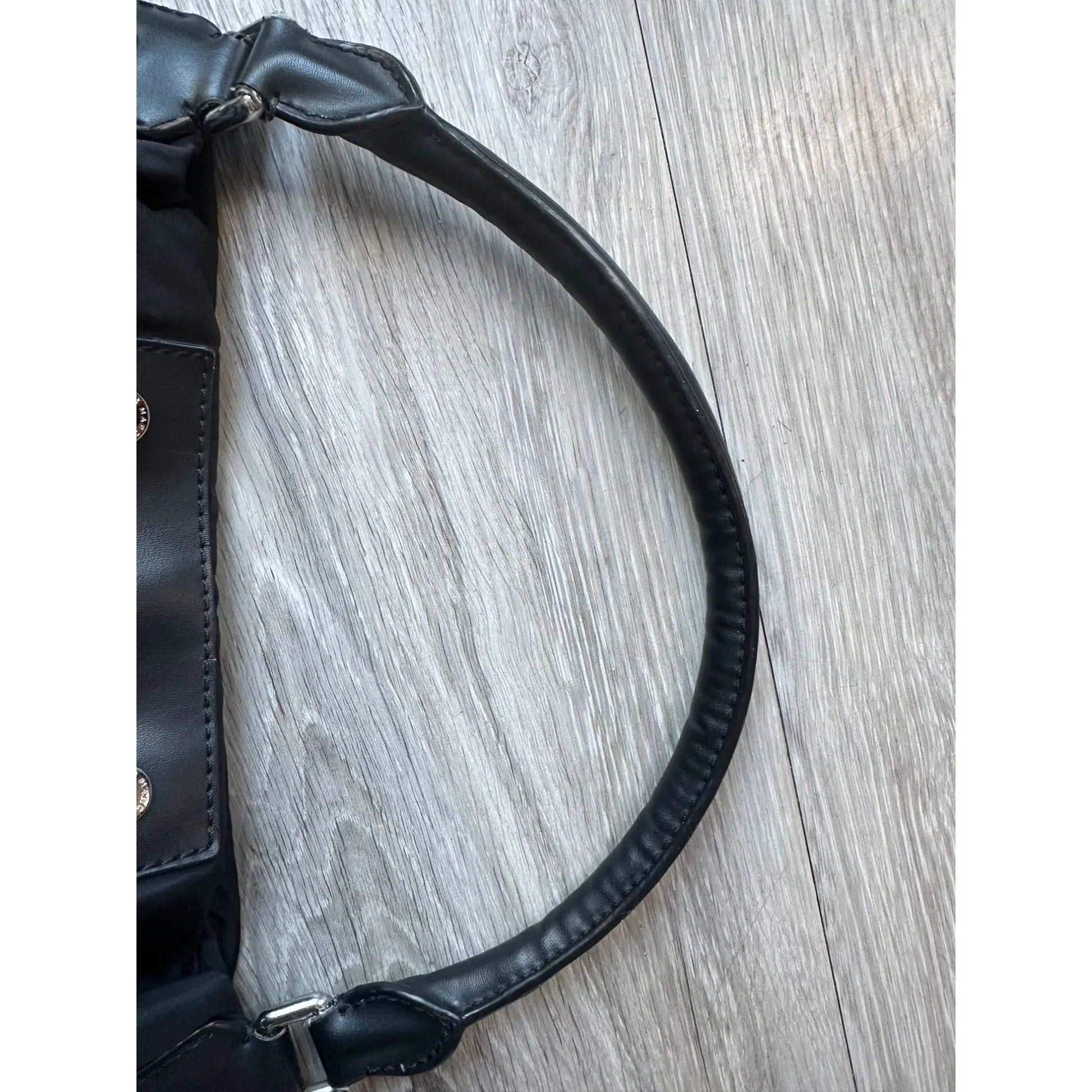 Marc by Marc Jacobs Black Nylon Tote with Leather Handle and Accents - Marc by Marc Jacobs - tote bag - A+ Stuff