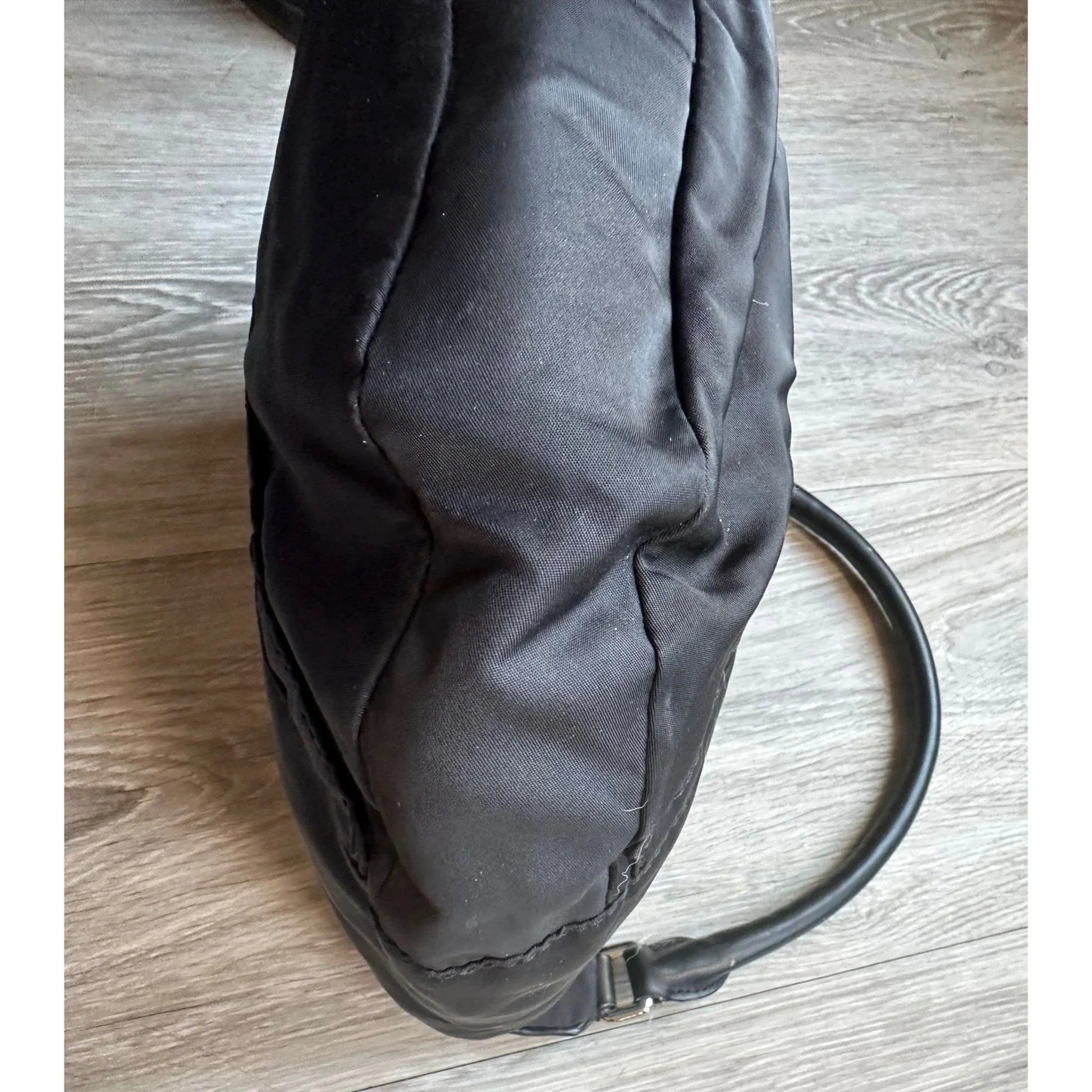 Marc by Marc Jacobs Black Nylon Tote with Leather Handle and Accents - Marc by Marc Jacobs - tote bag - A+ Stuff