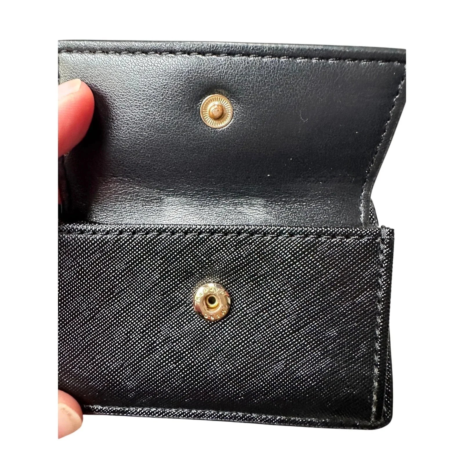 Marc Jacobs Black Mini Trifold Compact Wallet - Marc Jacobs - Wallet - A+ Stuff