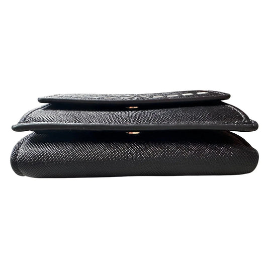 Marc Jacobs Black Mini Trifold Compact Wallet - Marc Jacobs - Wallet - A+ Stuff