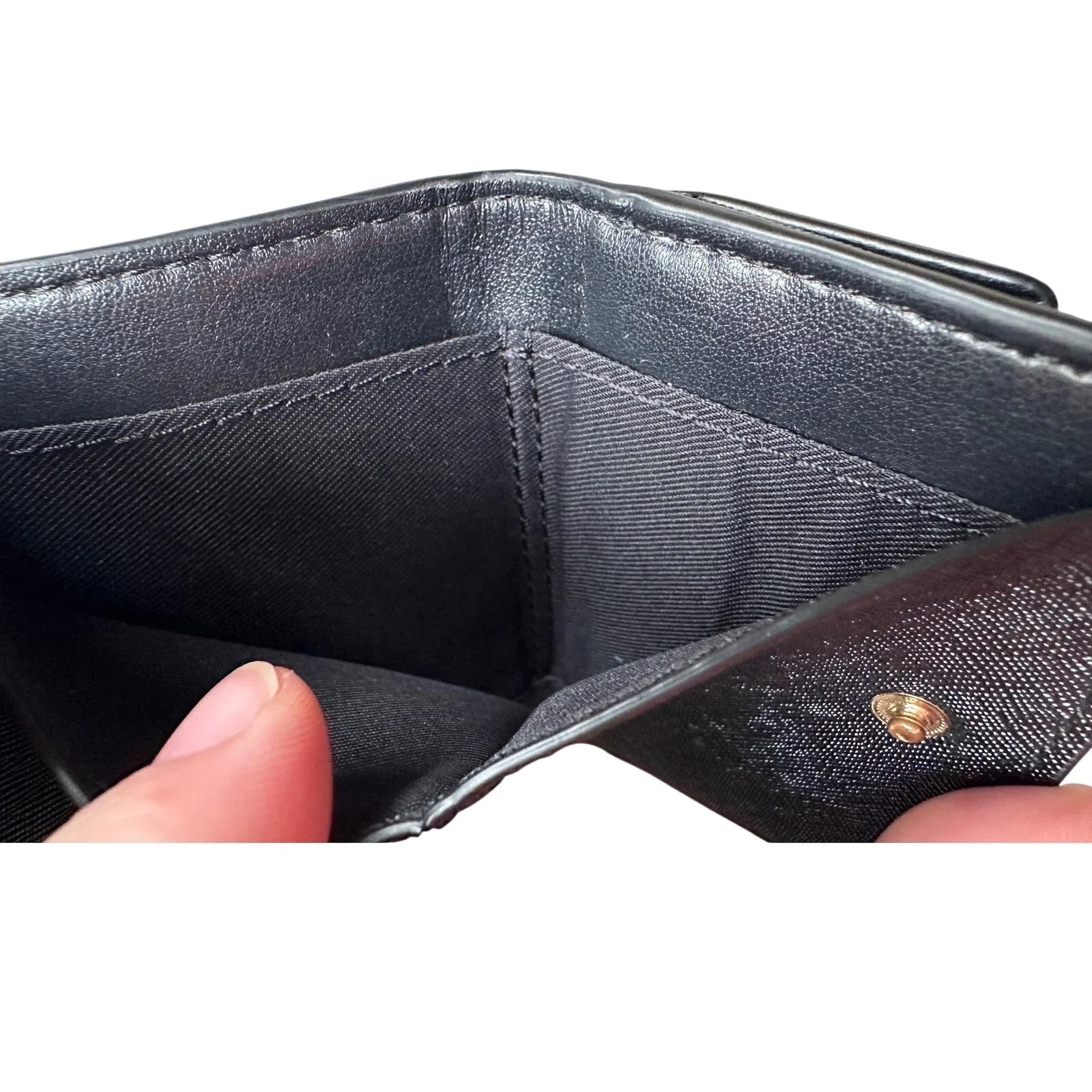 Marc Jacobs Black Mini Trifold Compact Wallet - Marc Jacobs - Wallet - A+ Stuff