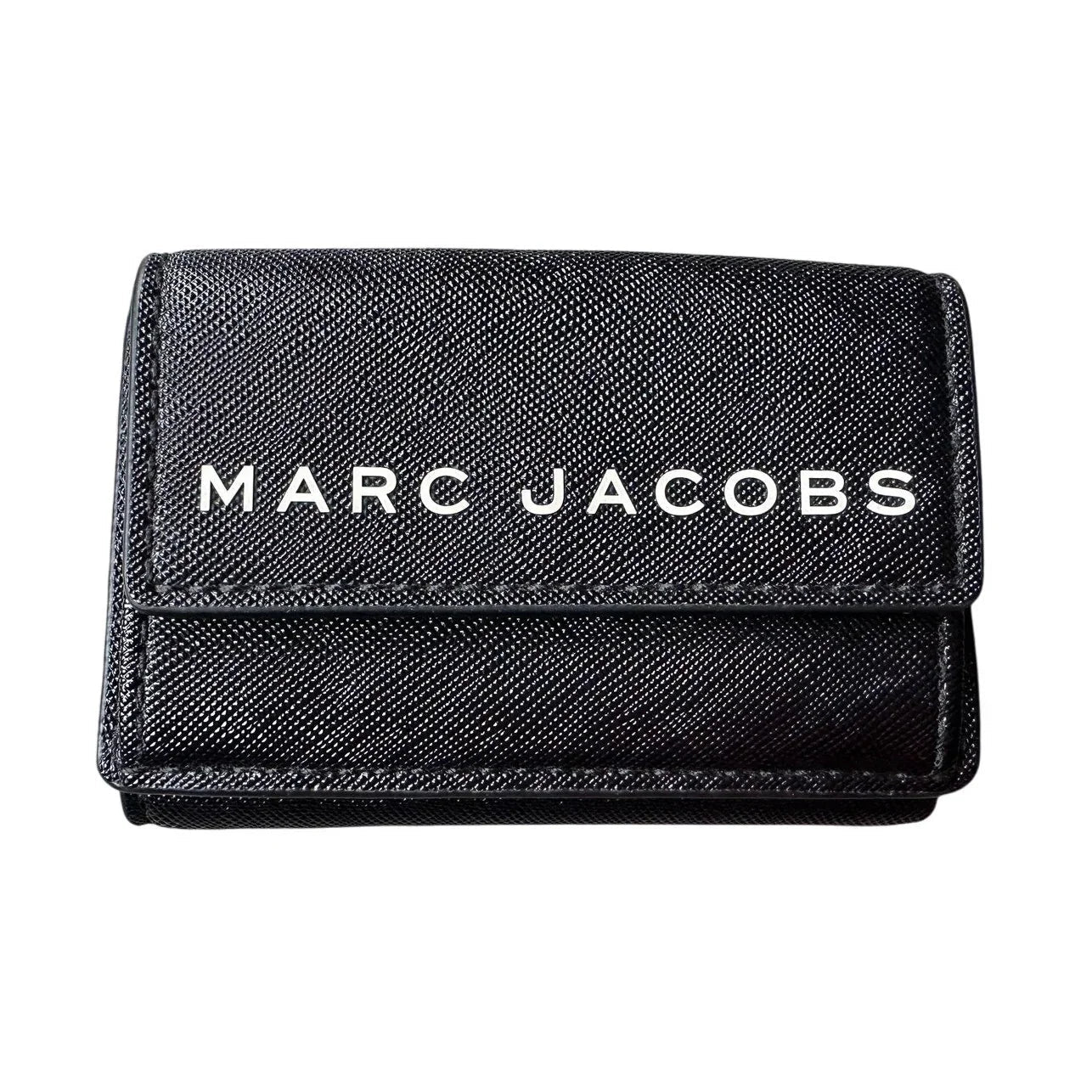 Marc Jacobs Black Mini Trifold Compact Wallet - Marc Jacobs - Wallet - A+ Stuff