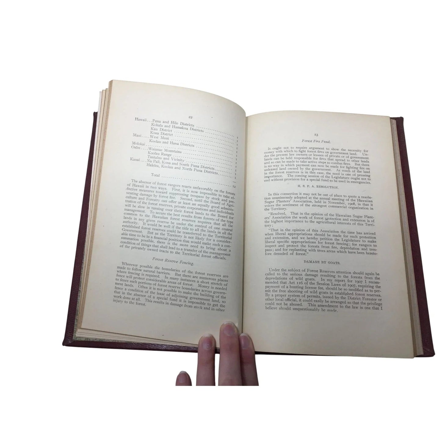 Marston Campbell - Fifth Report Board Agric & For 1908 Antique Hardcover Book - A+ Stuff - Books - A+ Stuff